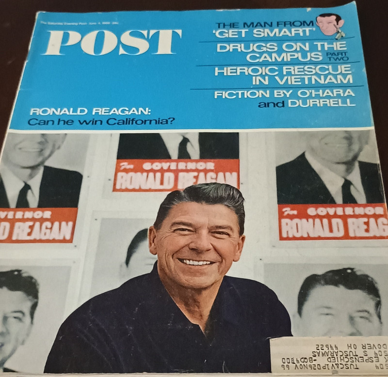 The Saturday Evening Post Illustrated June 4 1966 Reagan Vietnam Drugs Get Smart