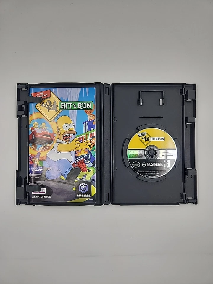 辛普森一家 Hit & Run 任天堂 GameCube 完整 CIB 玩家选择 — 第 3/4 张图片