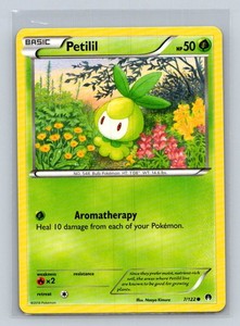 Petilil #7/122 XY - BREAKpoint Common - Pokemon Cards E8