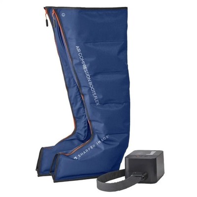 Sharper Image Air Compression Boots Flex Leg Massager Powerboost Large/XL