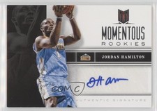 2012-13 Panini Momentum Momentous Rookies Auto Jordan Hamilton #83 Auto h2o