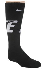 Nike Kid's Boy 1-Pack Athletic Dri-Fit Crew Socks Black