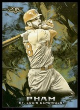 2018 Topps Fire #185 Tommy Pham Gold Minted