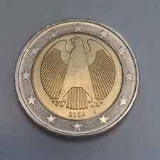 2 Euro Germany Germany 2024 J Coin Eagle