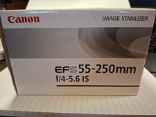 Canon EF-S 55-250mm Is F4-5.6 Lens