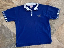 Vintage Los Angeles Dodgers Apex One Polo Baseball TShirt, Size XL