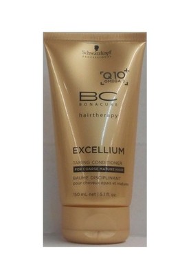 Schwarzkopf Bonacure Q10 Omega 3 Excellium Taming Conditioner,(Old Packaging)5.1