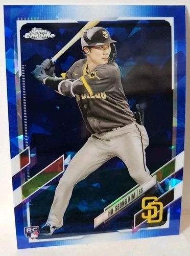 2021 Topps Chrome Sapphire Edition - Ha-Seong Kim #398 (RC)