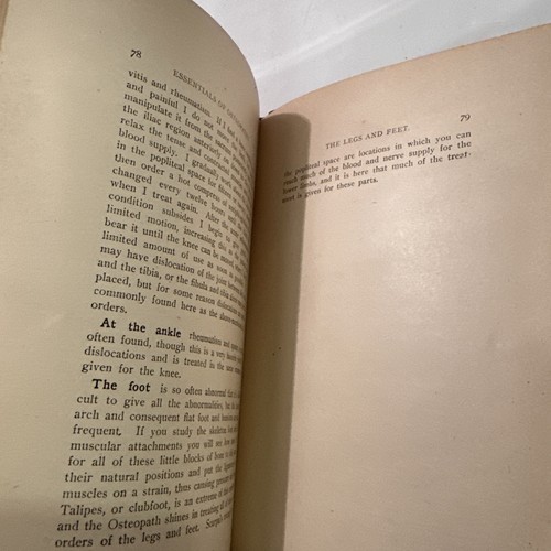 1903 ESSENTIALS OF OSTEOPATHY, Isabel Davenport, Early Female M.D. True FIRST ED - Picture 11 of 15