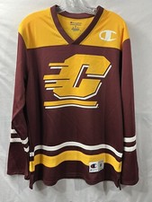 CMU Central Michigan University Chippewas hockey jersey Size Medium