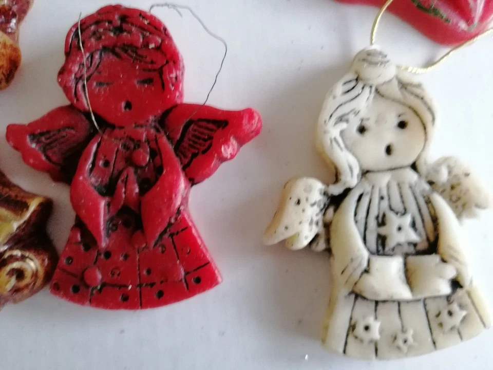 Konvolut Christbaum Schmuck Wachs - Bild 3 von 4