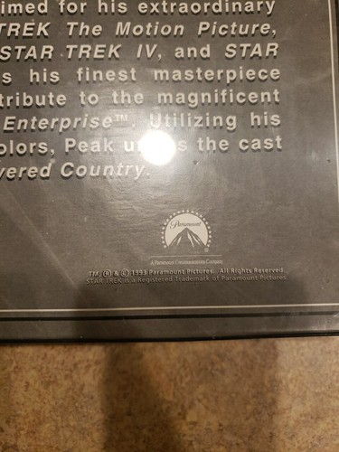 NEW Sealed Puzzle Star Trek Journey To The Undiscovered Country 1000 Piece 1993 - Picture 5 of 8