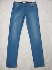 Paige Skyline Skinny Jeans Women Size 27 Light Blue Distressed  Stretch L31