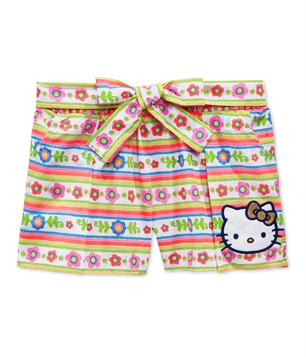 evy of California Girls Hello Kitty World Casual Walking Shorts