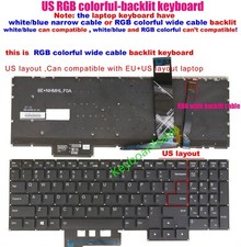 New US RGB Backlit Keyboard For Lenovo Legion 5P-15ARH05H 5P-15IMH05 5P-15IMH05H