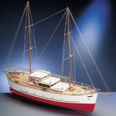 Krick Bruma Motor-Segelyacht Holzschiff Baukasten - 800736
