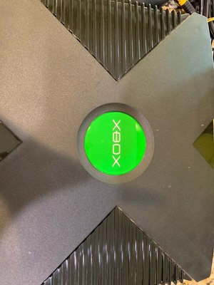 CLASSIC MICROSOFT XBOX LAUNCH EDITION 8GB EXCELLENT CONDITION BLACK W