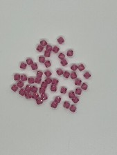 Swarovski 6mm Crystal Bicone Beads Rose Lot of 50 New Old Stock