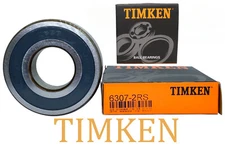 New TIMKEN 6307-2RS 35X80X21MM Double Rubber Seal Ball Bearings Free Shipping