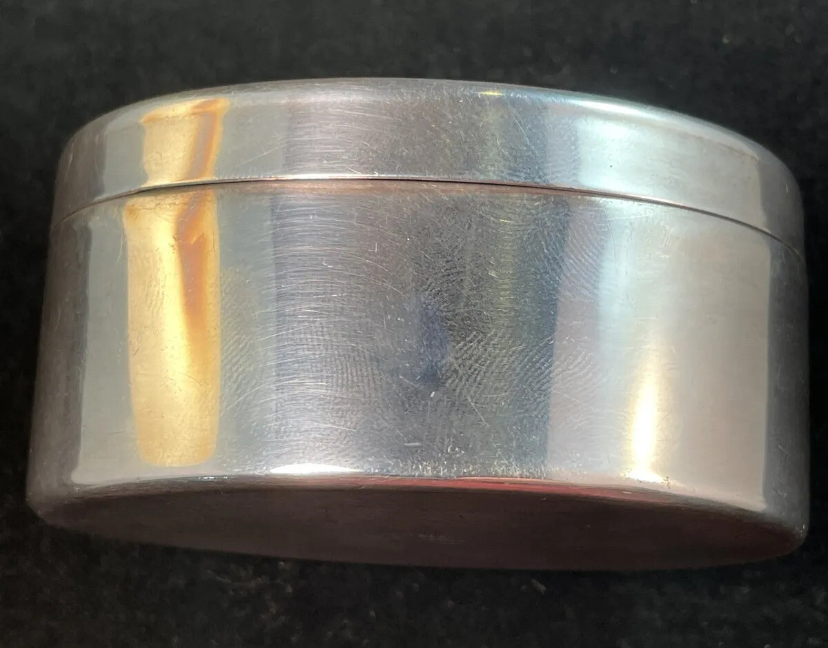 Tiffany　　SILVER　アクセサリーケース　VINTAGE Tiffany Sterling Silver Jewelry/ Trinket Box Italy | eBay