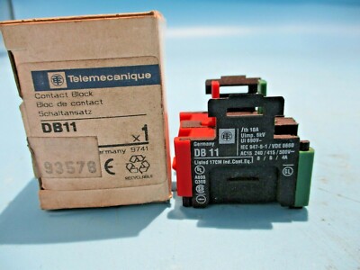 NEW TELEMECANIQUE DB11 CONTACT BLOCK