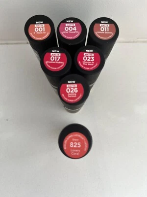 Revlon Super Lustrous Lipsticks, New Matte, Matte, Creme & Pearl