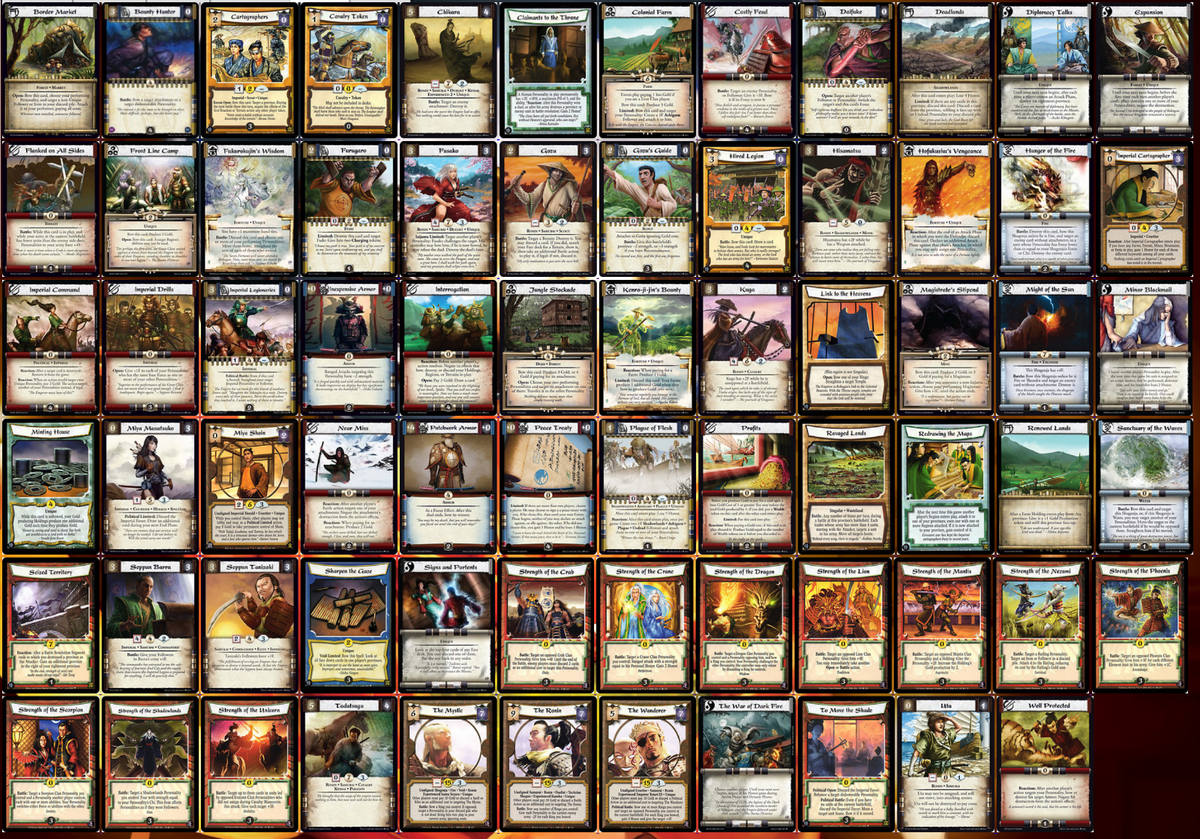 ■Legend of the Five Rings （L5R）CCG セット Wrath of the Emperor CCG set | L5r: Legend of the Five Rings