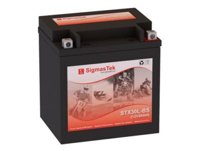 Power Max GIX30L-BS 385CCA Battery (Replacement)
