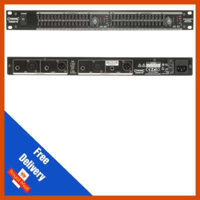 Citronic CEQ215 19'' Rackmount Dual 15 Band Graphic Equalizer