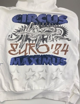 Travis Scott Utopia Hoodie L Circus Maximus Euro Tour Pullover Cactus Jack NWOT