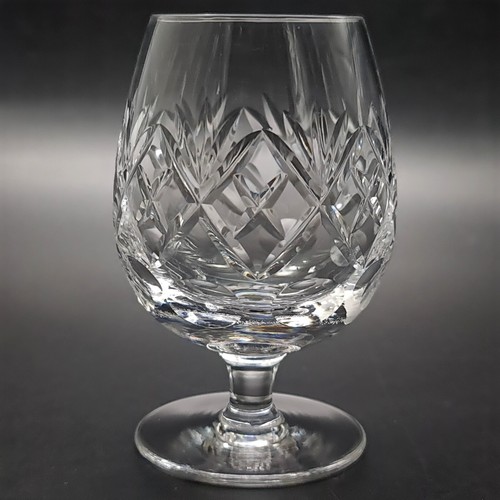 Webb Corbett Lead Crystal Brandy Glasses 150ml Pair of Georgian Pattern SECONDS - Picture 5 of 12
