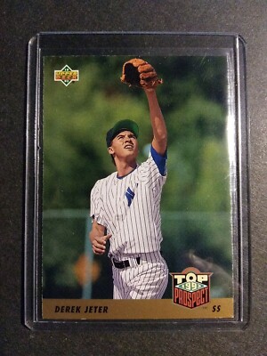 1993 UPPER DECK - DEREK JETER ROOKIE CARD - #449 | eBay