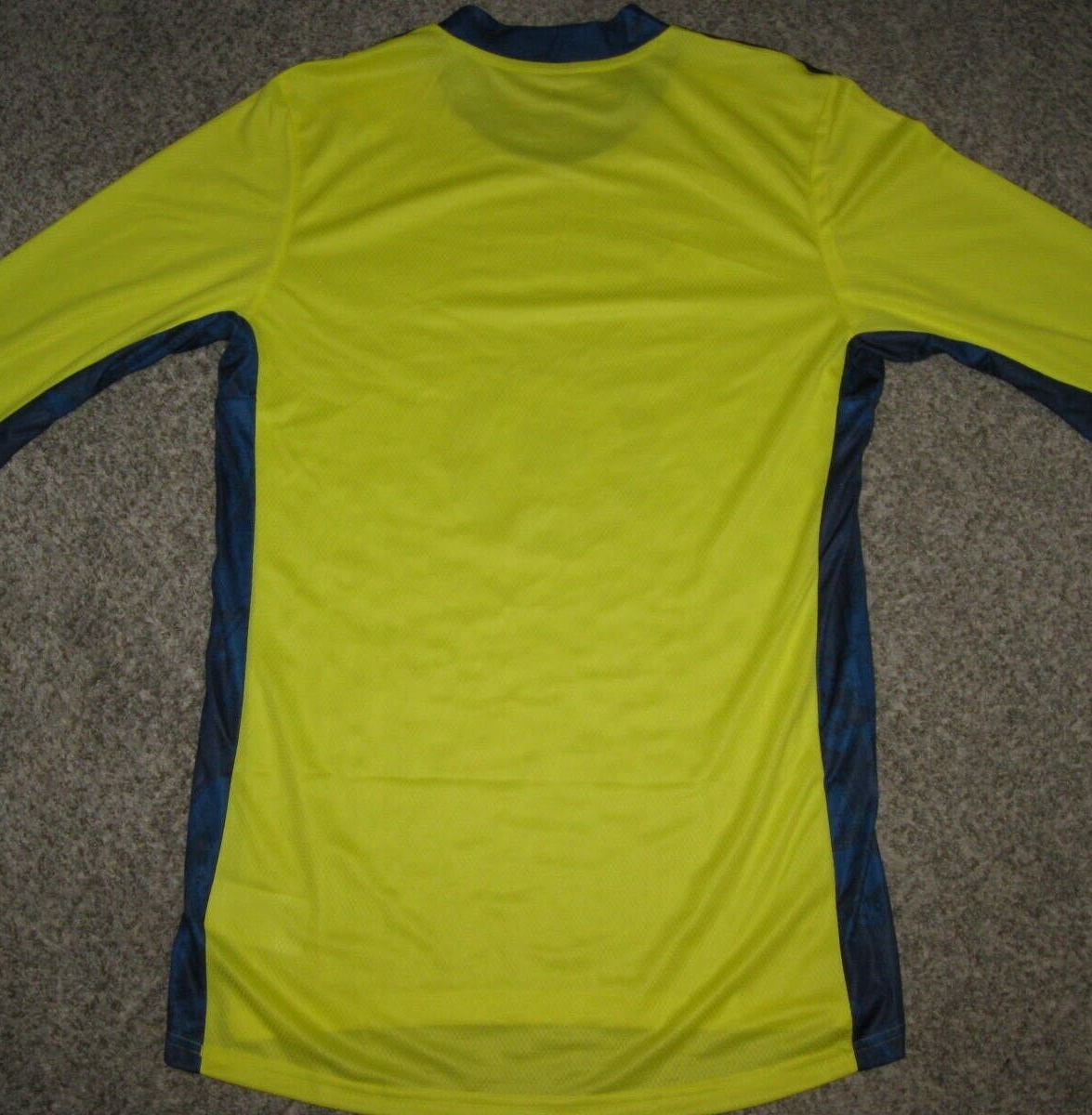 Minnesota United FC Men's Medium Yellow Long-sleeve Adidas Replica