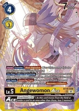 Angewomon Alternate Art Foil - BT15-038 NM - Digimon TCG