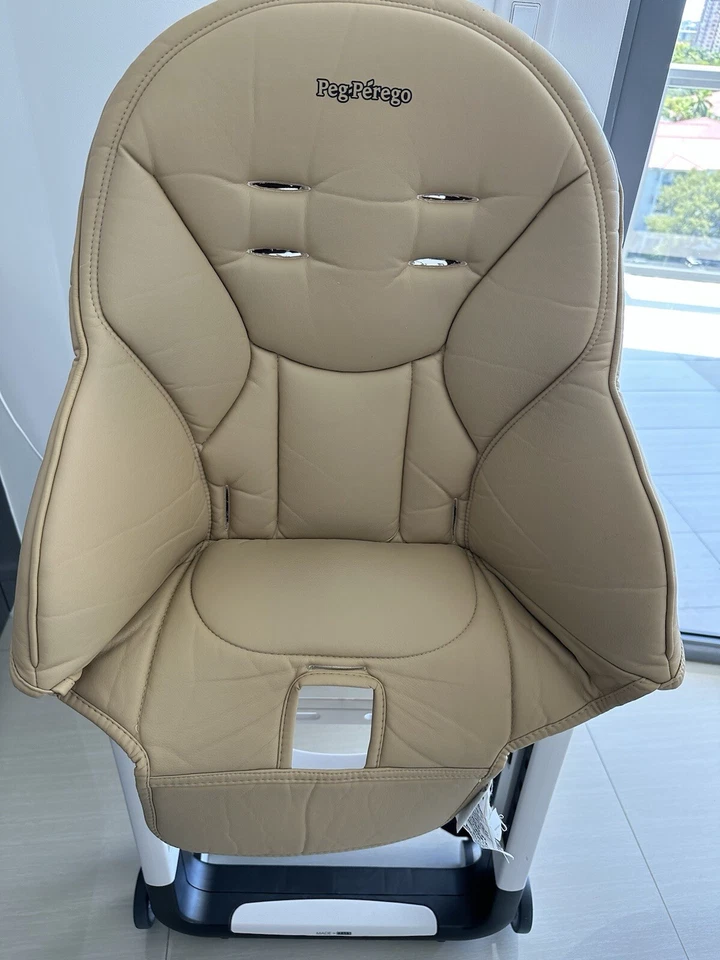 Tronas Peg Perego Siesta e Ikea Antilop, Noce Beige y Blanco Foto 2 de 4