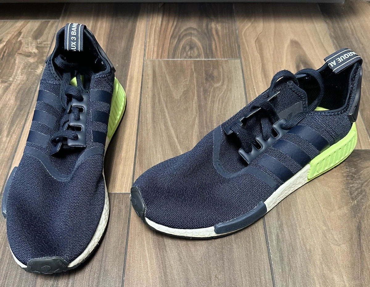 adidas NMD_R1 Legend Ink Hi-Res Yellow for Sale | Authenticity