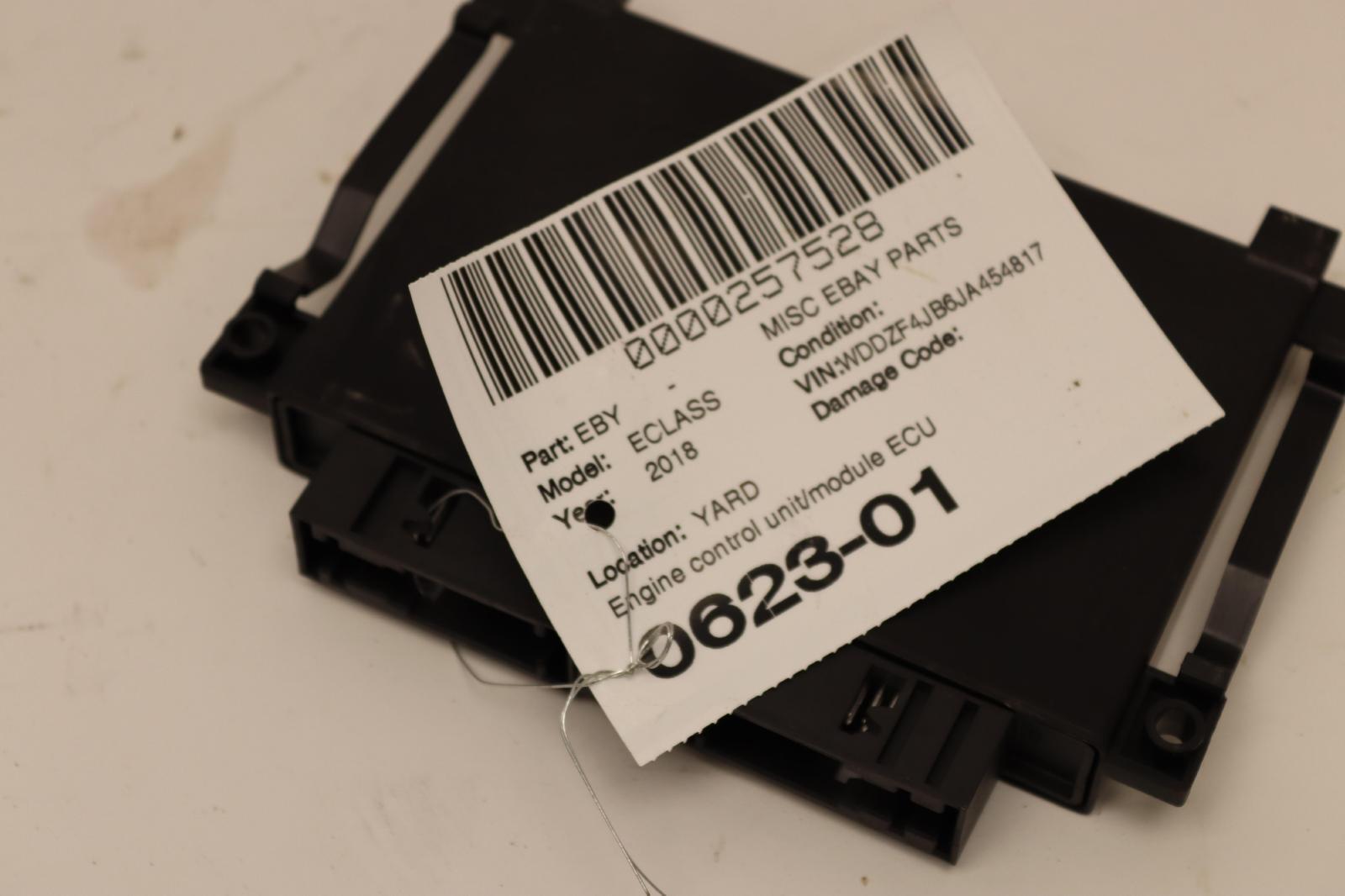 20172019 MERCEDES ECLASS E300 W213 ENGINE DRIVETRAIN CONTROL MODULE