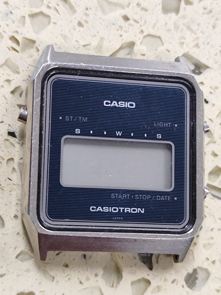CASIO CASIO CASIOTRON 53CS-18 DIGITAL Not working For parts | eBay