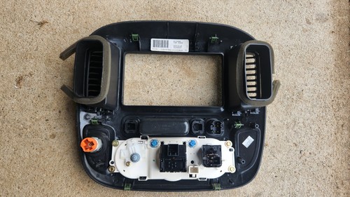 01-07 Ford Escape Mercury Mariner AC Heater Control Switch Radio Dash Trim Panel - Picture 6 of 7