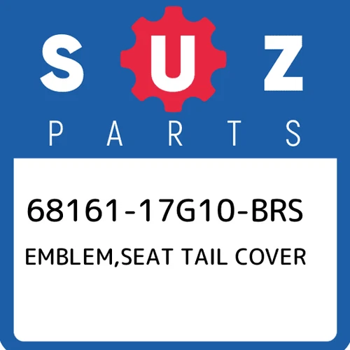EMBLEM, SEAT TAIL COVER | FOR YAY