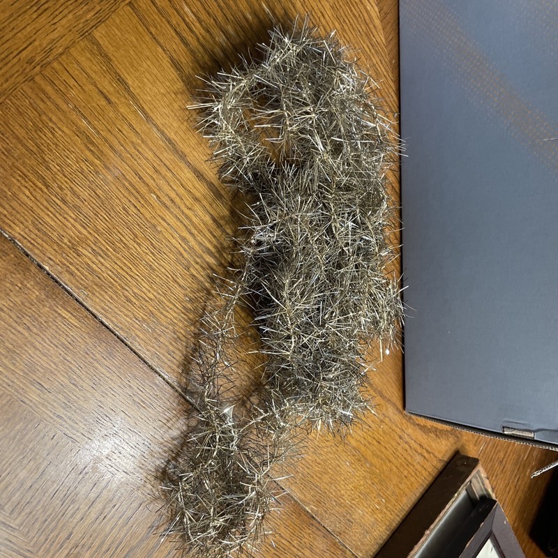 Christmas Tinsel Vintage 17 Ft