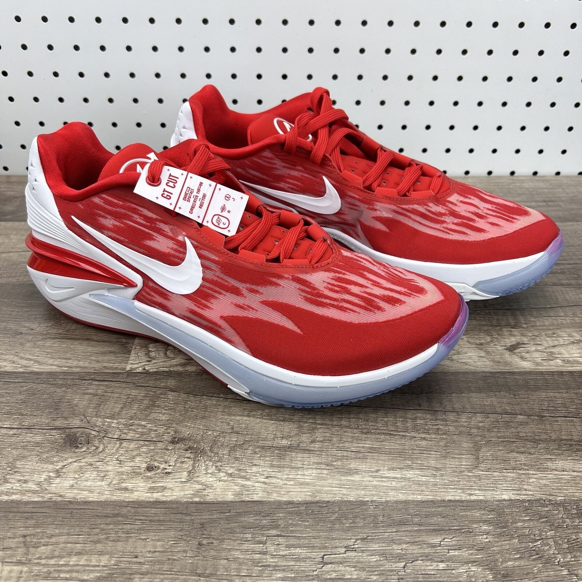 Nike Air Zoom G.T. Cut 2 TB Red White Basketball Shoes DX6650 602