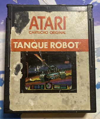 Atari 2600 - Tanque Robot (Robot Tank) - Mexican Variant - VERY RARE GAME - NTSC