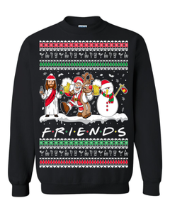 jesus santa christmas sweater