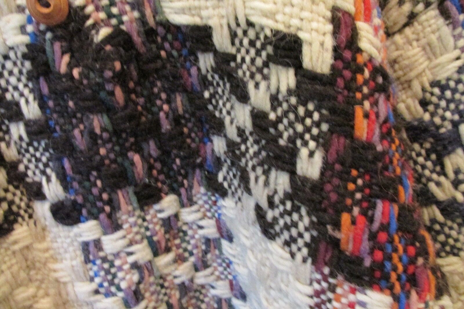 Rainbow Crafts Handmade Sweater Pull Over 100% wo… - image 6