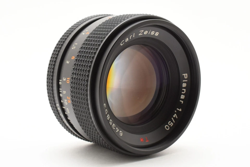 [Exc+++] Contax Carl Zeiss Planar 50mm f/1.4 AEJ Lens C/Ymount #2478693B - Image 3 of 4