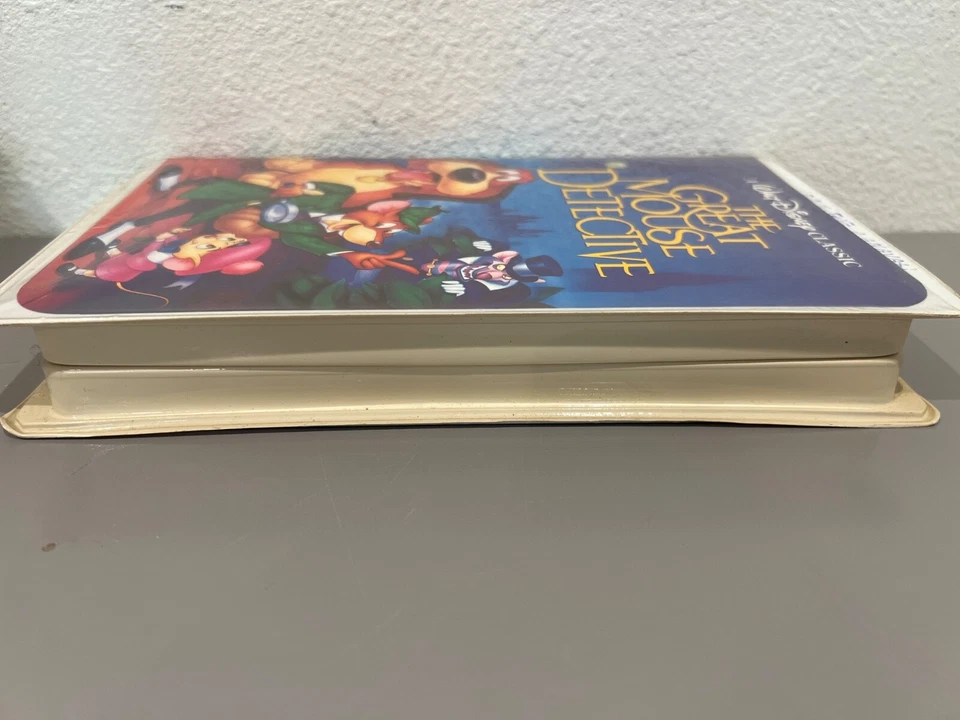 RARE 💎 Black Diamond Walt Disney Classic " The Great Mouse Detective " VHS Tape - Image 4 of 4