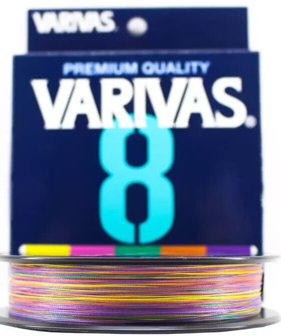 Varivas P.E Line Varivas 8 X8 Multi Color 300m P.E 3 Max