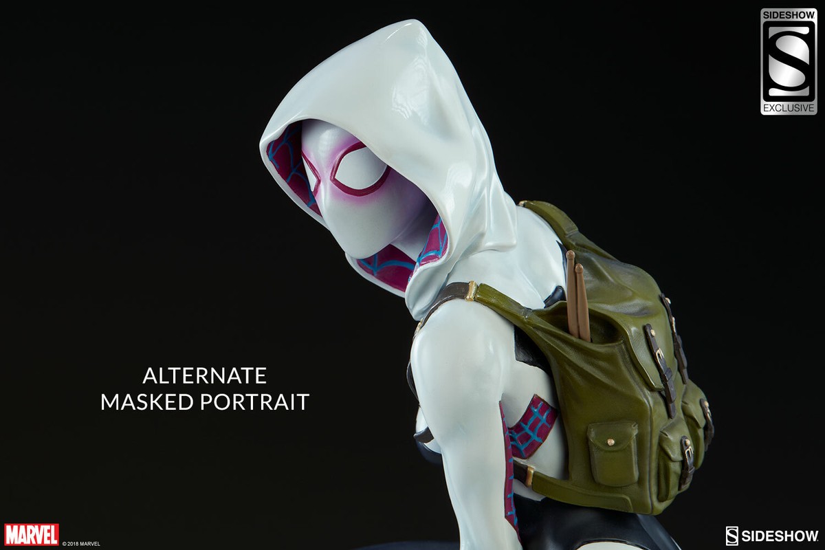 SIDESHOW EXCLUSIVE SPIDER GWEN STATUE MARK BROOKS SRTIST SERIES SIDESHOW EXCLUSIVE SPIDER GWEN STATUE MARK BROOKS SRTIST SERIES