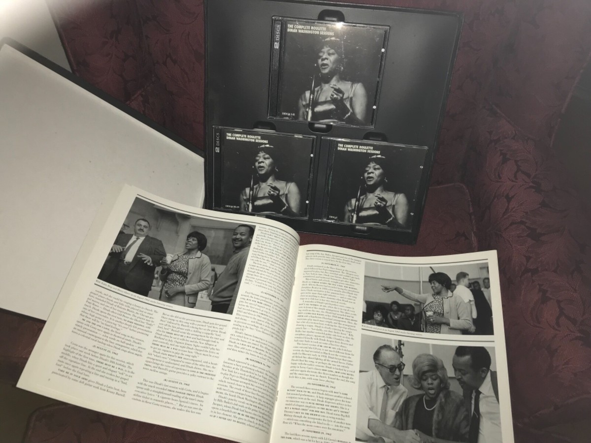 DINAH WASHINGTON - MOSAIC: THE COMPLETE ROULETTE SESSIONS CD BOX 